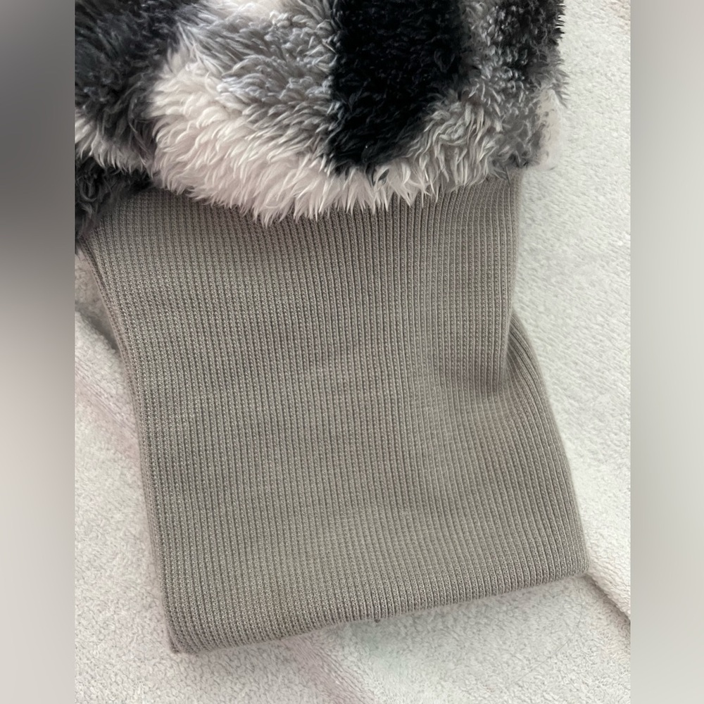 Lightweight Camo Print Open Jacket With Hoodie - image 8